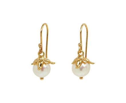 Annette Ferdinandsen White Pearl Berry Earrings