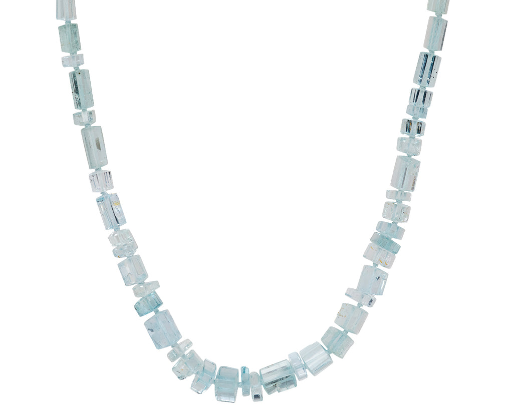 Aquamarine Boa Necklace