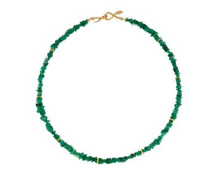Emerald Boa Necklace