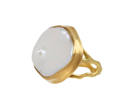 Natural Pearl Branch Ring