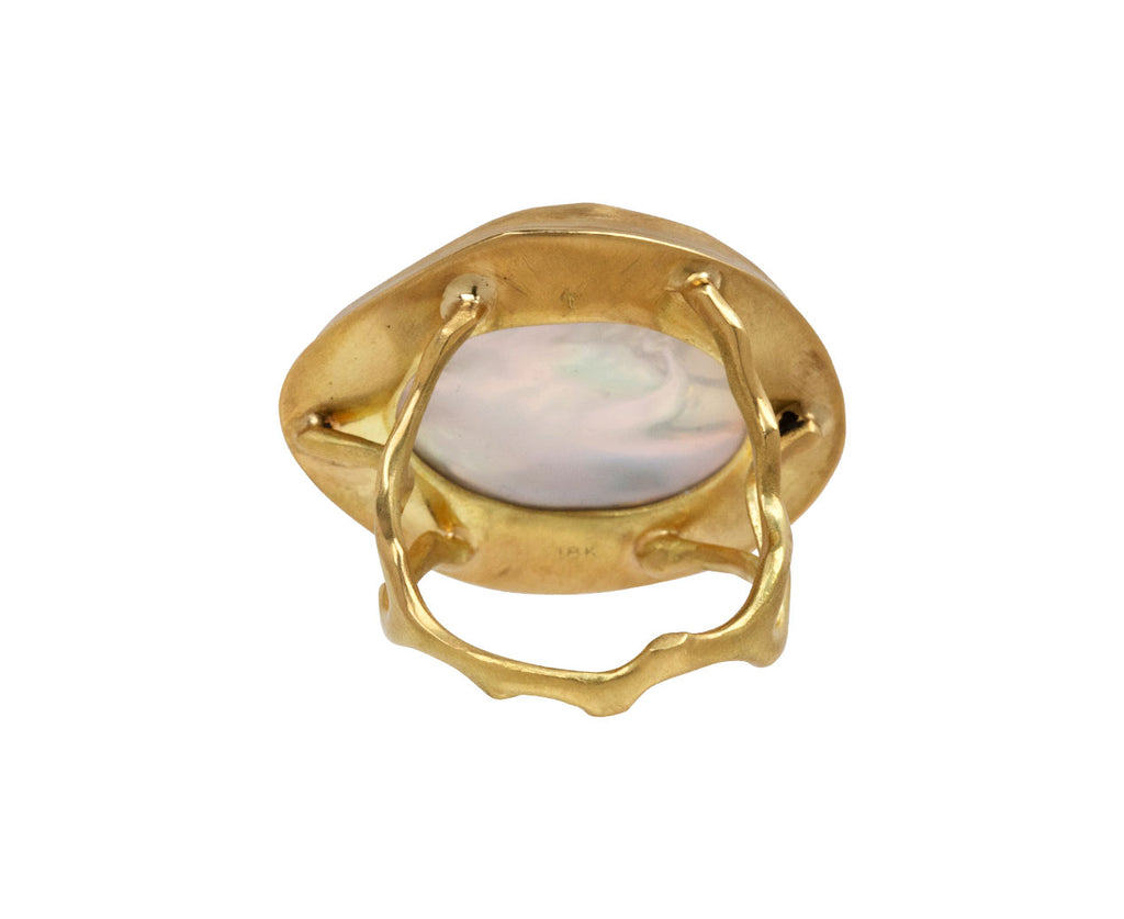 Natural Pearl Branch Ring