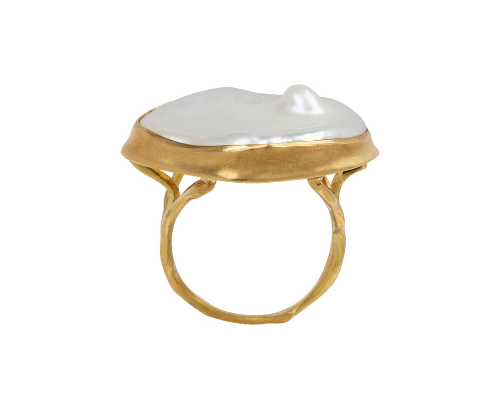 Natural Pearl Branch Ring