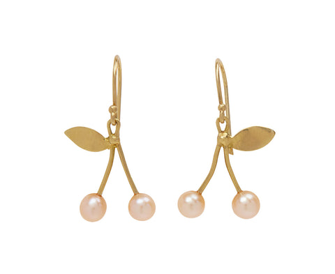 Pearl Cherry Earrings
