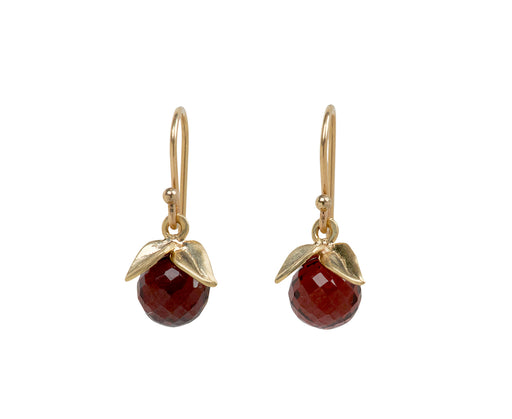 Annette Ferdinandsen Garnet Apple of Eden Earrings