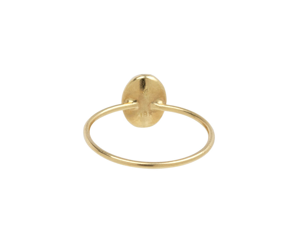 Sleeping Beauty Turquoise Egg Stacker Ring