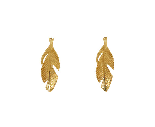 Annette Ferdinandsen Feather Stud Earrings