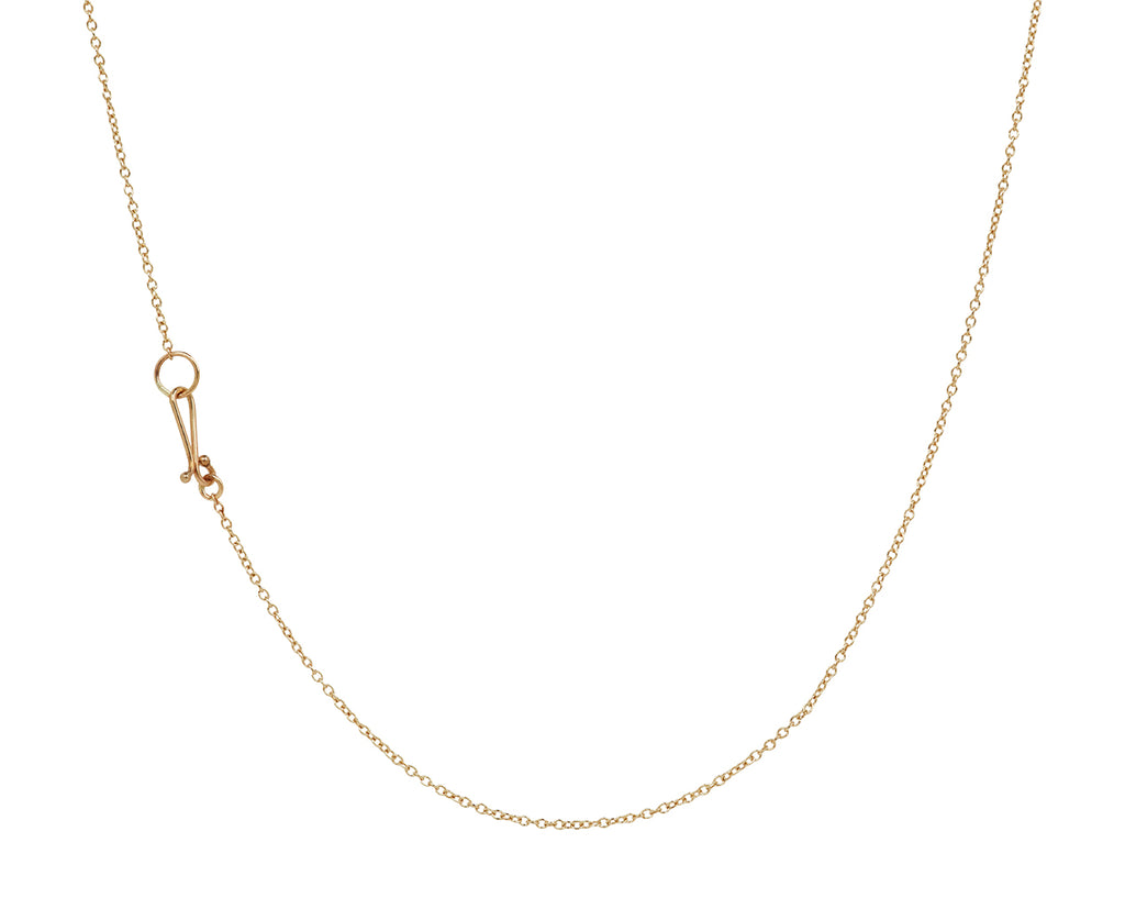 Annette Ferdinandsen Garnet and Diamond Jeweled Bug Pendant Necklace - Closure