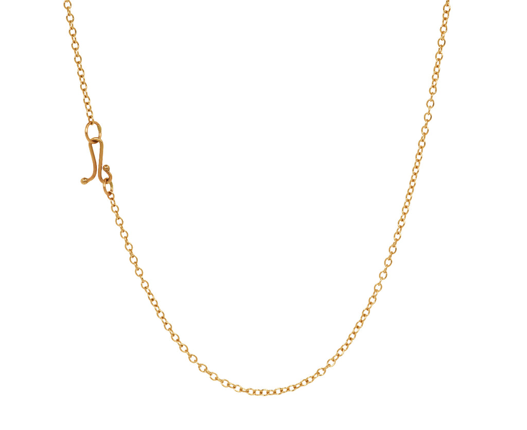 Annette Ferdinandsen Boulder Opal Rectangular Pendant Necklace - closure
