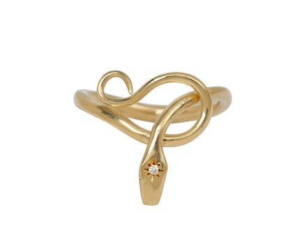 Diamond Eyed Serpent Ring - TWISTonline 
