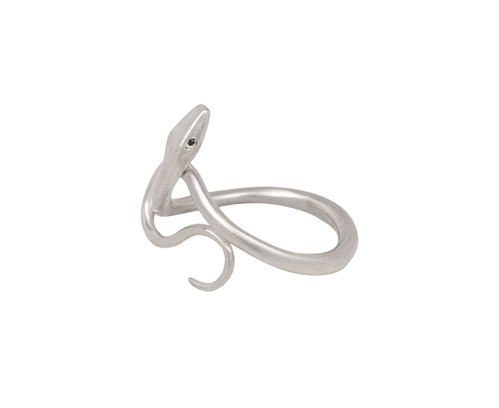 Silver Serpent Ring