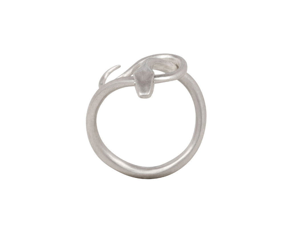 Silver Serpent Ring