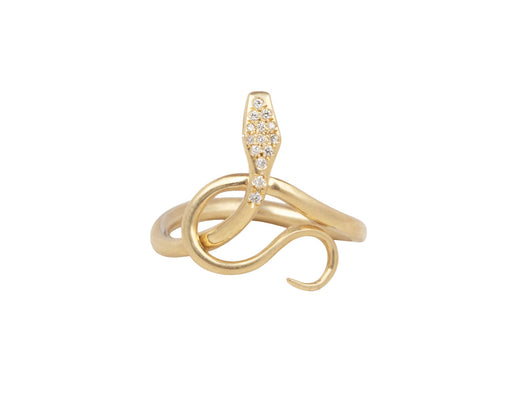 Pavé Serpent Ring