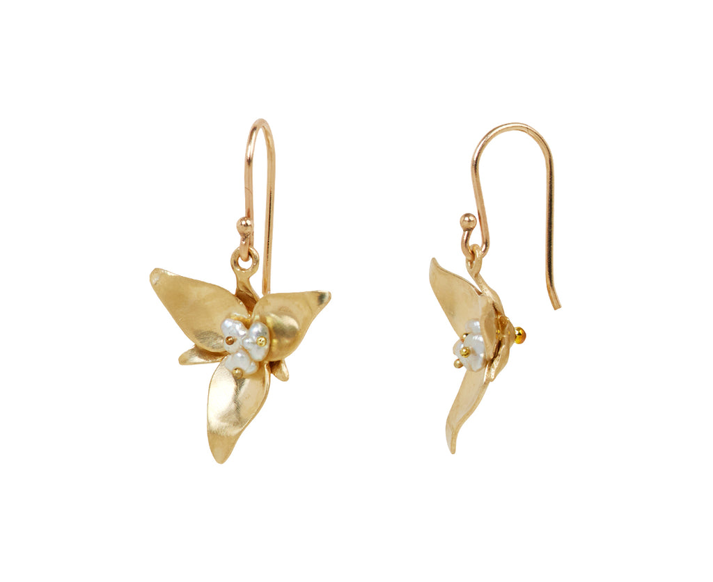 Annette Ferdinandsen Trillium Blossom Earrings - side