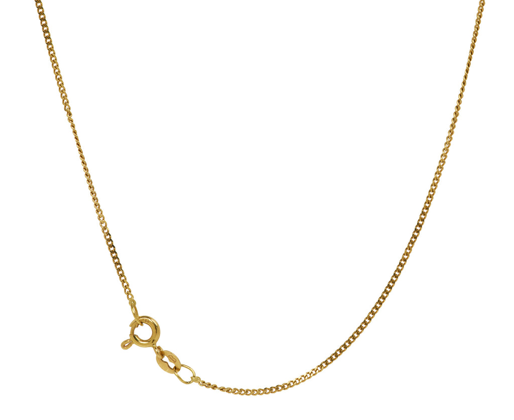 Sapphire and Diamond Heart Pendant Necklace