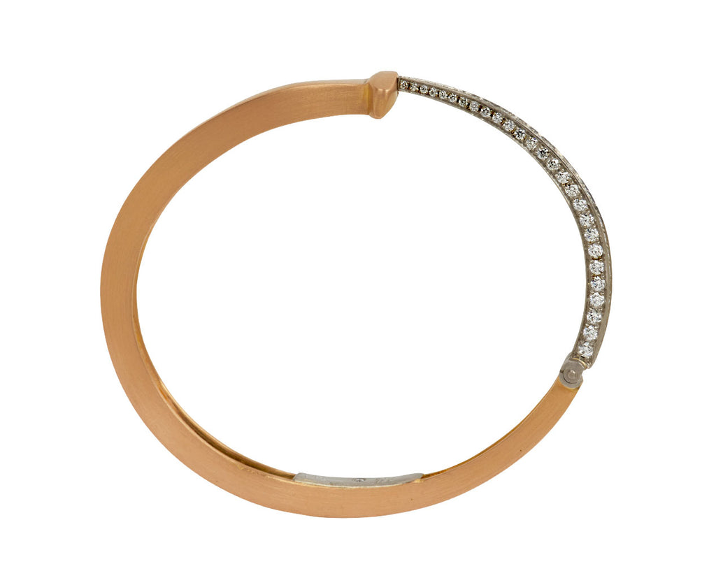 Rose Gold Pavé Diamond Bracelet
