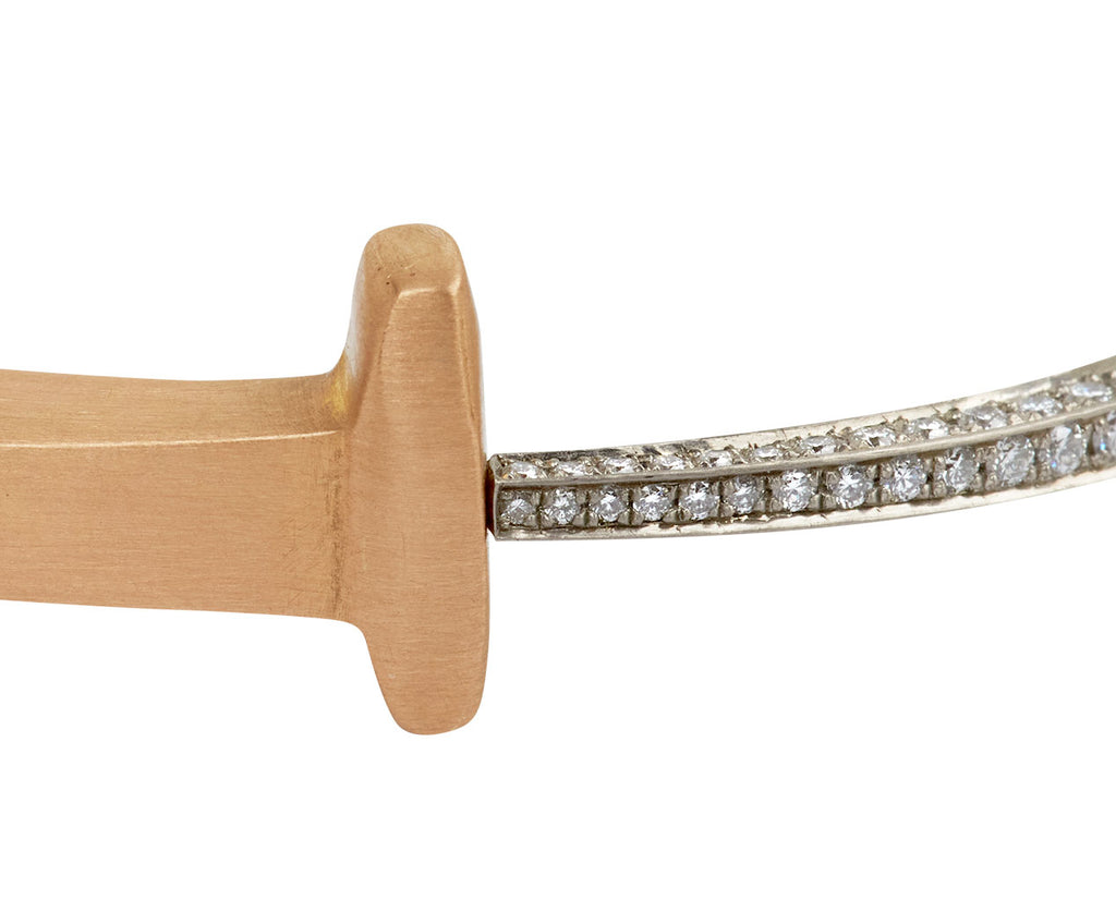 Rose Gold Pavé Diamond Bracelet