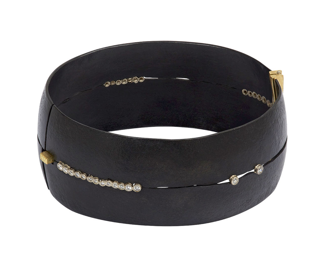 Scattered Diamond Cuff Bracelet