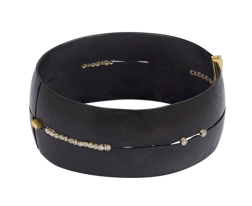 Scattered Diamond Cuff Bracelet
