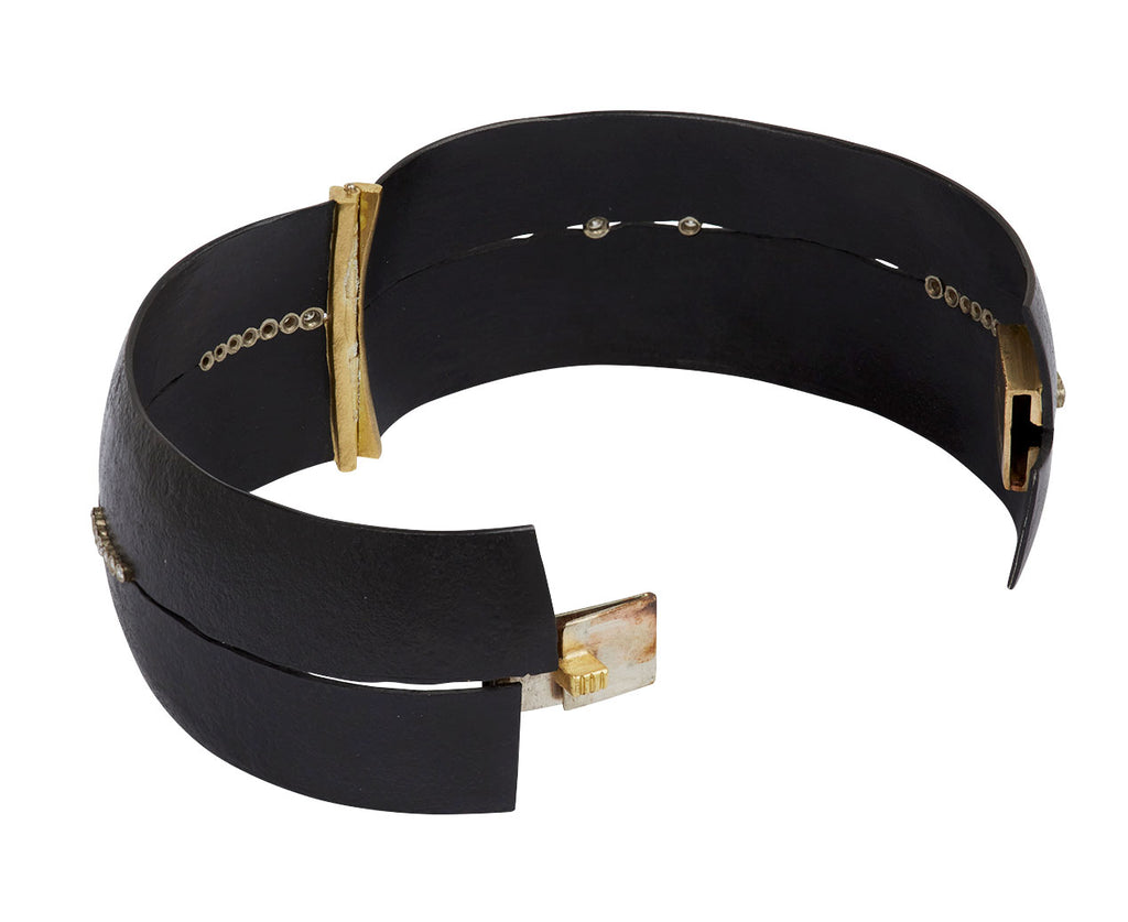Scattered Diamond Cuff Bracelet