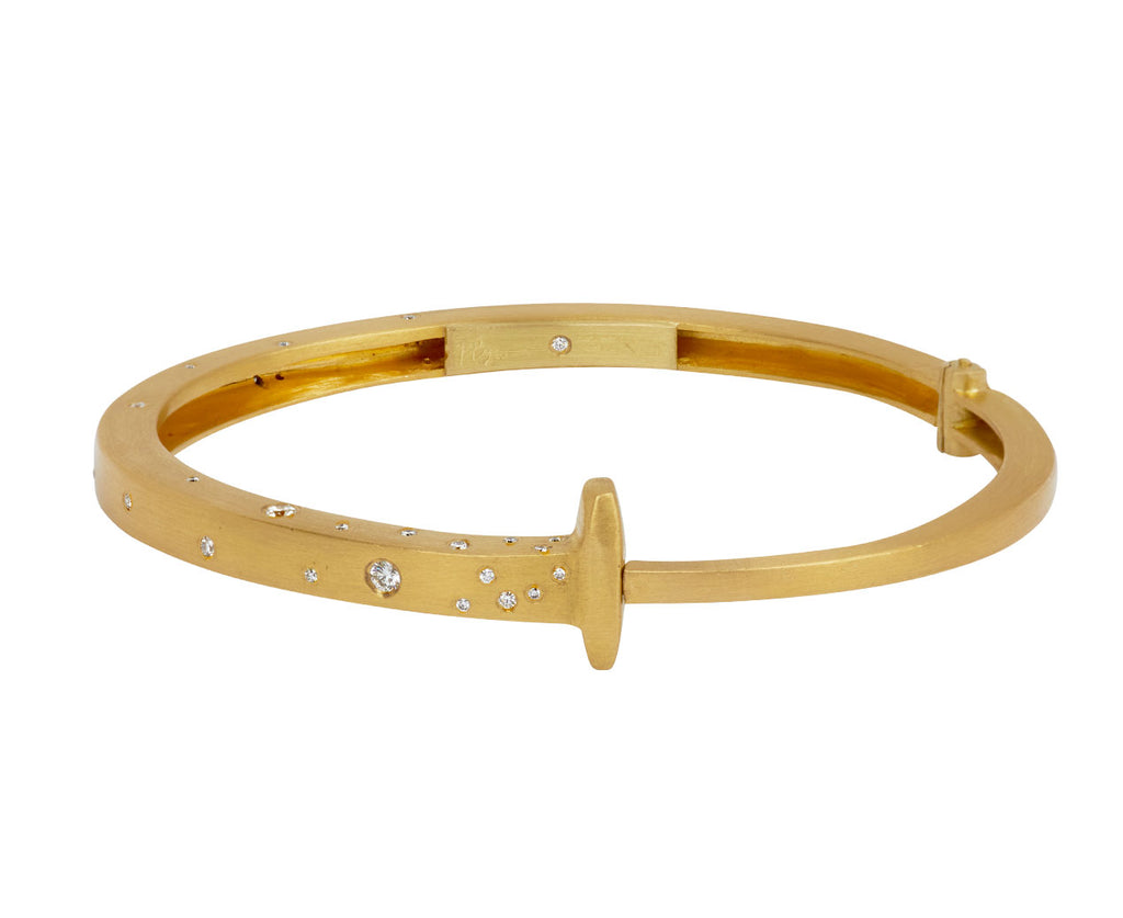 Gold Diamond Cascade Bracelet