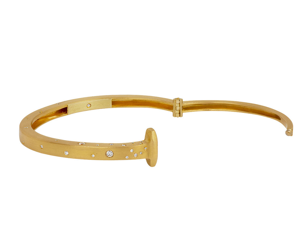 Gold Diamond Cascade Bracelet