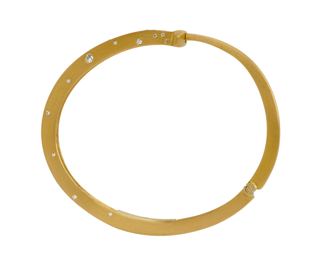 Gold Diamond Cascade Bracelet