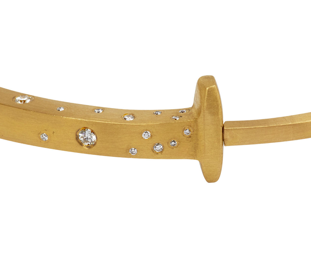 Gold Diamond Cascade Bracelet