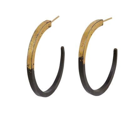 Large Dust Hoop Earrings - TWISTonline 