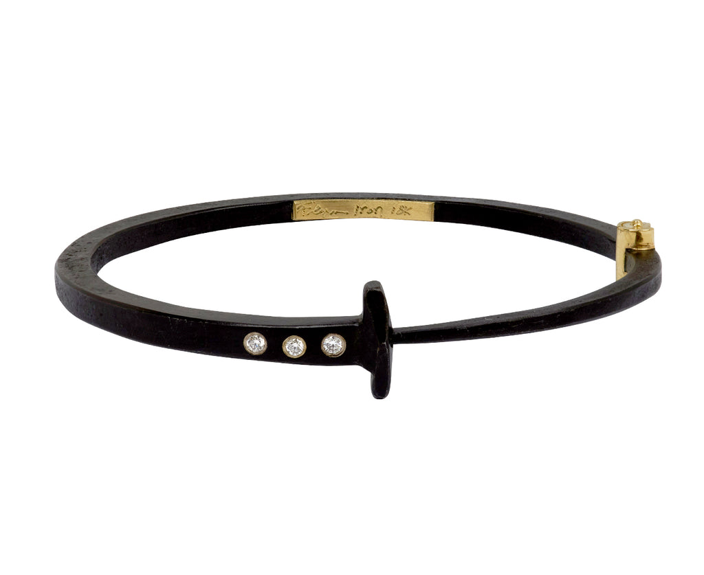 Men's Three Stone Nail Bracelet
