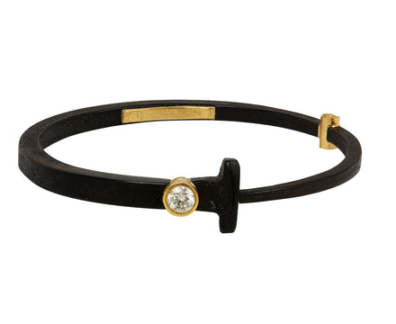 1/2ct Diamond Nail Bracelet