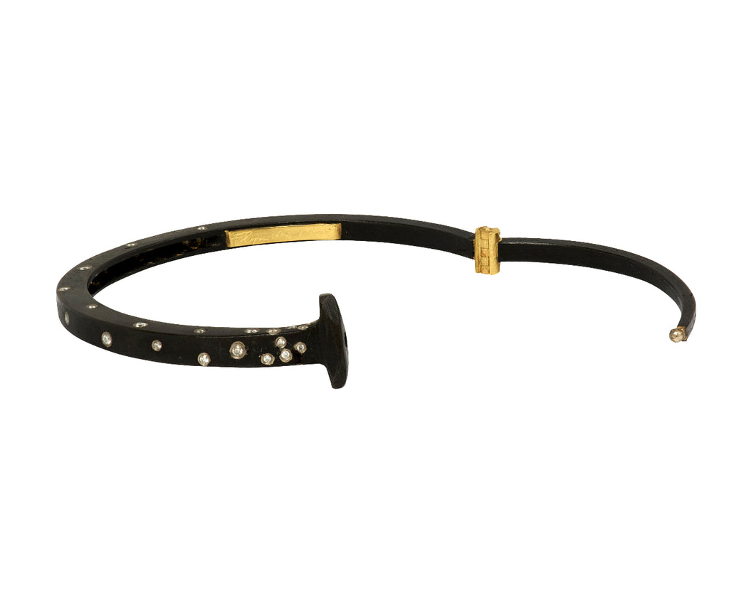 Diamond Cascade Nail Bracelet