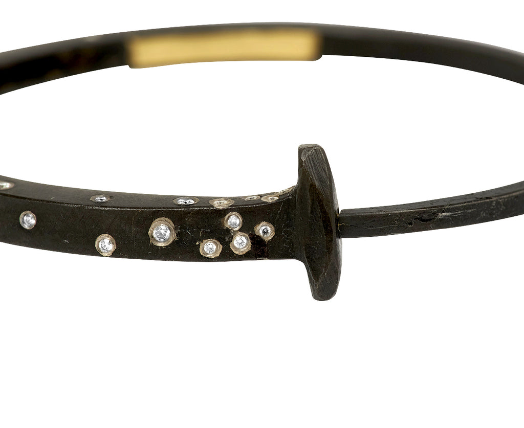 Diamond Cascade Nail Bracelet