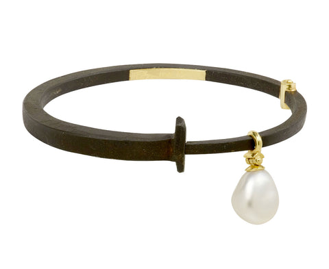 Dangling Pearl Nail Bracelet - TWISTonline 