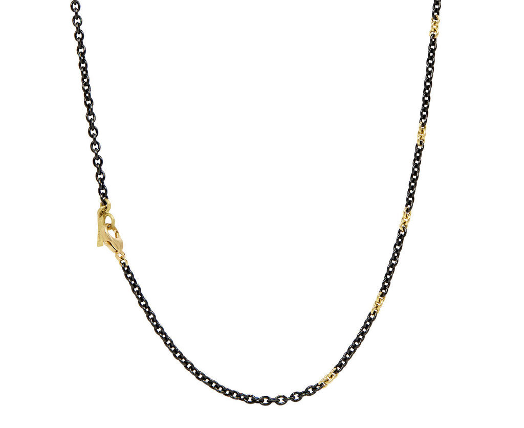 Round Stone Locket Pendant Necklace