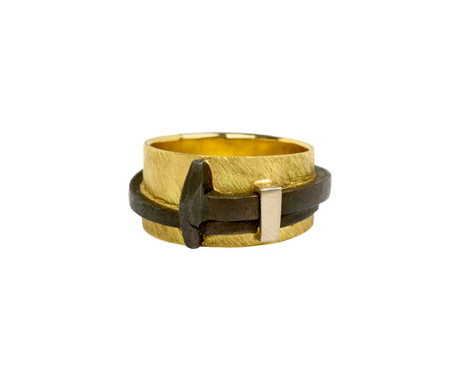 Gold Collar Ring