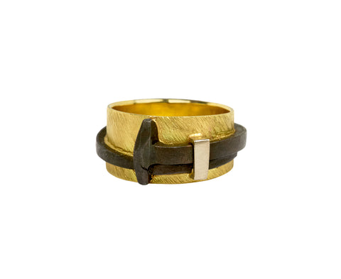 Gold Collar Ring