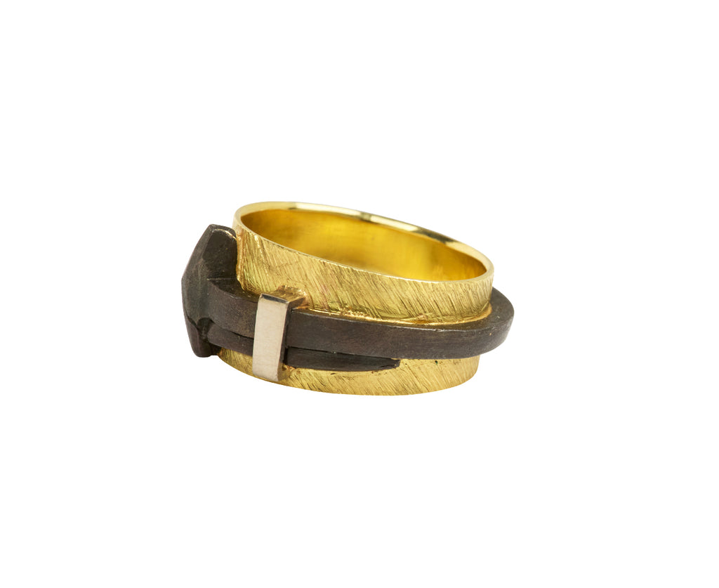 Gold Collar Ring