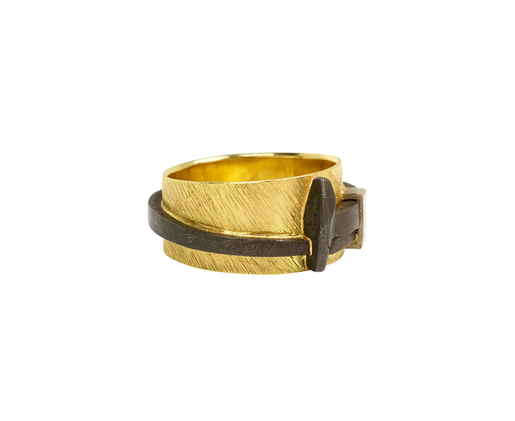 Gold Collar Ring