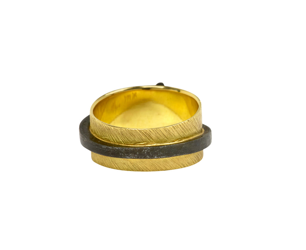 Gold Collar Ring