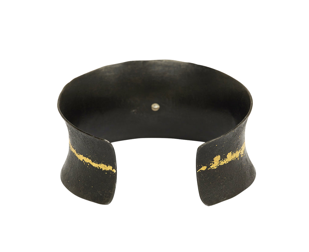 Single Diamond Cuff Bracelet