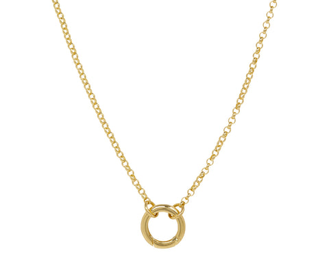 24" Small Open Belcher Chain Necklace