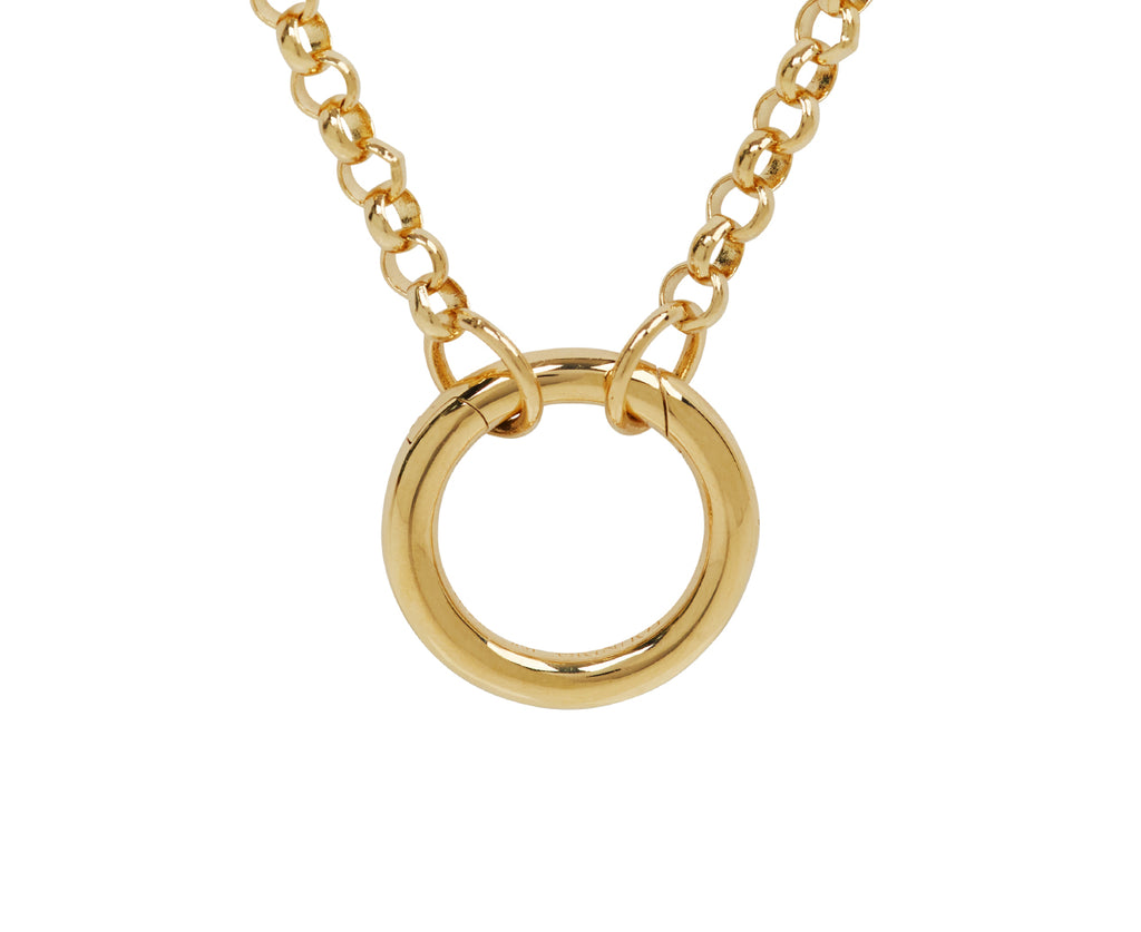 18" Medium Open Belcher Chain Necklace