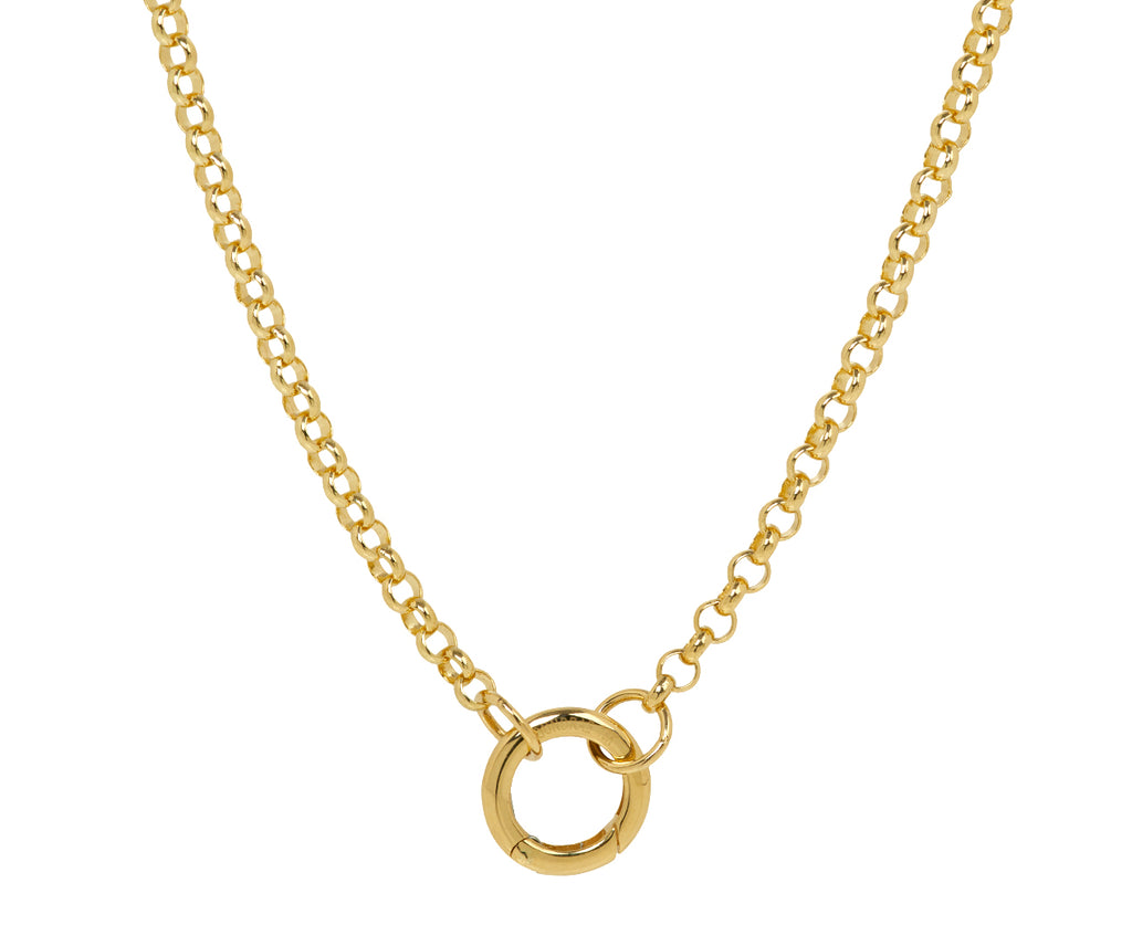 24" Medium Open Belcher Chain Necklace