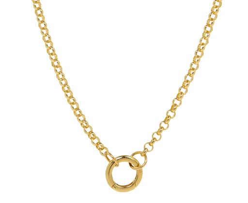 24" Medium Open Belcher Chain Necklace