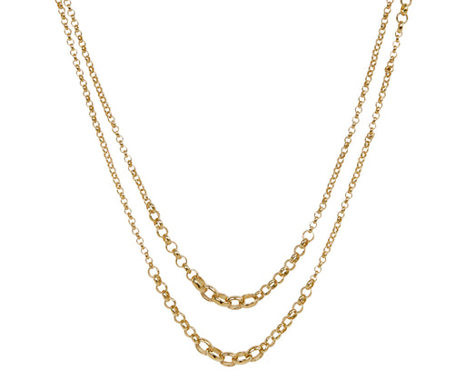 Small 36" Graduating Belcher Chain Necklace