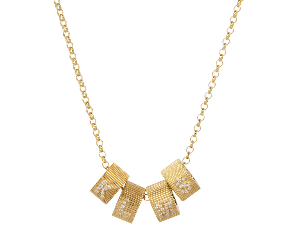 Foundrae Diamond Initial 'L' Heart Beat ONLY On Chain