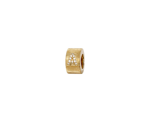Foundrae Diamond Initial 'A' Heart Beat ONLY