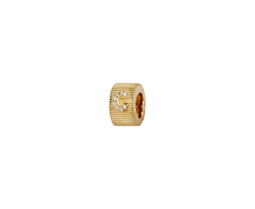 Foundrae Diamond Initial 'C' Heart Beat ONLY