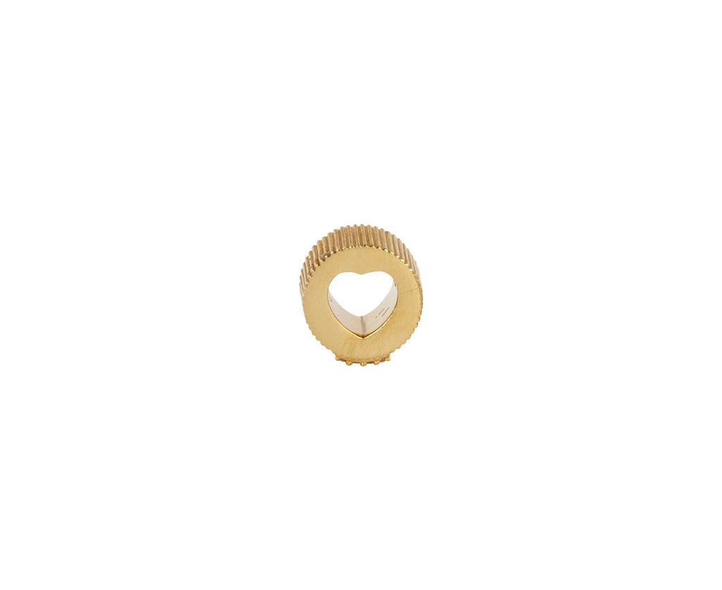 Diamond Initial 'M' Heart Beat ONLY