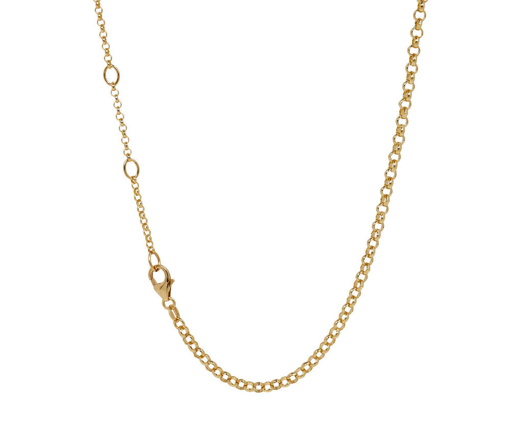 Floral Screen Medium Mixed Belcher Necklace